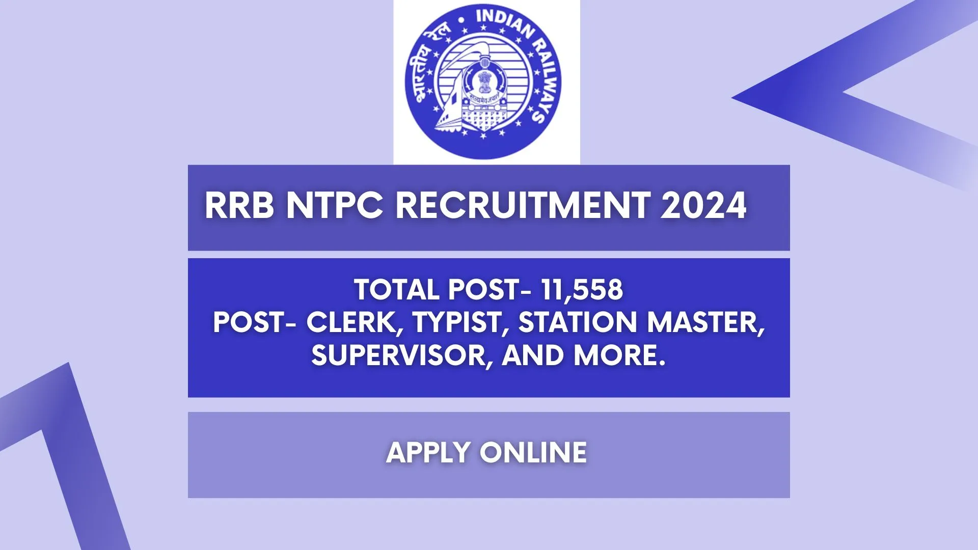 RRB NTPC Recruitment